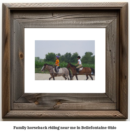 family horseback riding near me in Bellefontaine, Ohio